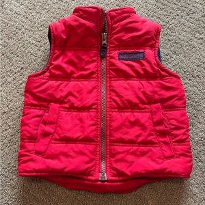 Carters 18 month Red Kids Puffer Vest